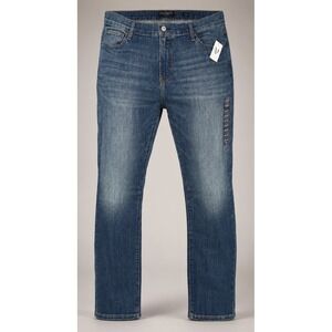 Lucky Brand Mens Jeans 40x34 410 Athletic Slim 2 Way Stretch Medium Wash